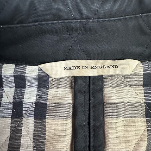 Burberry Black Quilted Jacket | See Sizing Notes - Picture 10 of 11
